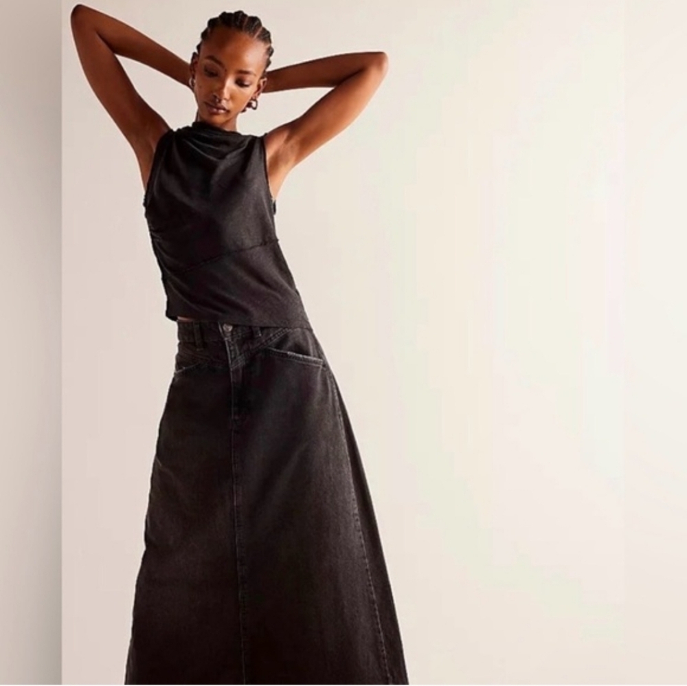 We The Free Free Fall Asymmetric Sleeveless Top S - Picture 3 of 8